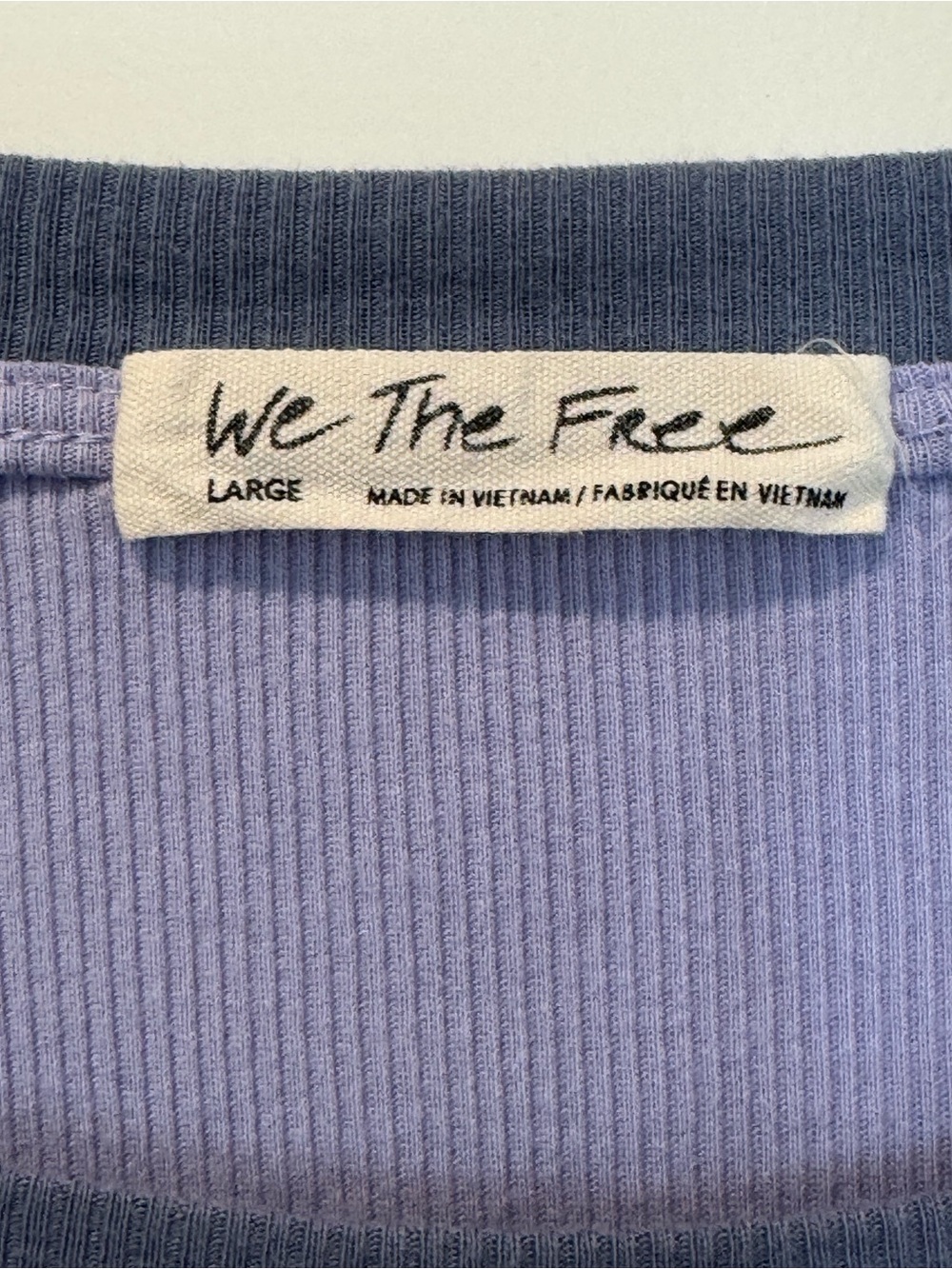 We The Free L Periwinkle Blue Top - Picture 2 of 5